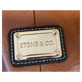 Stone Mountain Leather Handbags (Lot of 4) - Brown/Tan & Black