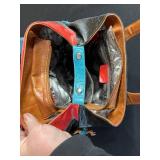 Stone & Co. Croc-Embossed Leather Tote - Colorful Bag Set