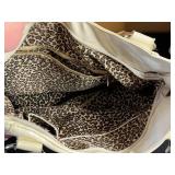 Patchwork Handbags (Lot of 4) - Rainbow Stripes, Teal/Pink Patchwork, Map Print Satchel