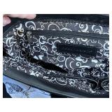 Patchwork Handbags (Lot of 4) - Rainbow Stripes, Teal/Pink Patchwork, Map Print Satchel