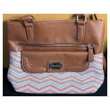 Stone & Co. Leather Handbag & 4 Other Bags