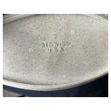 Red Wing USA 3-Piece Ceramic Dish Set with Multicolor Leaf Pattern