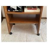 Toshiba Desk Phone System with Antenna on Rolling Cart - Dances with Wolves VHS, HP Ink 56/564