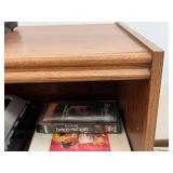 Toshiba Desk Phone System with Antenna on Rolling Cart - Dances with Wolves VHS, HP Ink 56/564