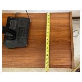 Toshiba Desk Phone System with Antenna on Rolling Cart - Dances with Wolves VHS, HP Ink 56/564