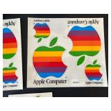VTG Apple Rainbow Logo Sticker Sheets