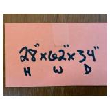 Mid-Century Drop-Leaf Dining Table - 62 in L x 34 in D x 28 in H