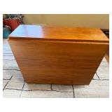 Mid-Century Drop-Leaf Dining Table - 62 in L x 34 in D x 28 in H