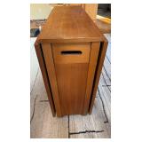 Mid-Century Drop-Leaf Dining Table - 62 in L x 34 in D x 28 in H