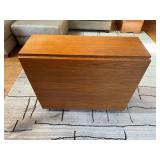 Mid-Century Drop-Leaf Dining Table - 62 in L x 34 in D x 28 in H