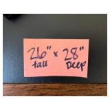 L Shaped Wood Frame Office Desk Only