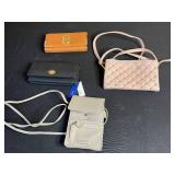 Lot of Wallets & Small Bags Inc Coach & Carmen & Black Wallet Retailing for $44