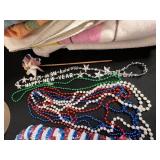 Underbed Storage Box 40 Jumbo - Assorted Beachwear, Hats, Beads & Accessories SZ L