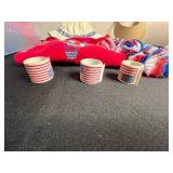 Underbed Storage Box 40 Jumbo - Assorted Beachwear, Hats, Beads & Accessories SZ L