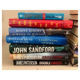 Assorted Mystery & Thriller Hardcover Books Featuring Patterson, Sandford, Krueger, Coben & Connelly