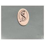 Vintage Vanity Lot Inc Pier 1 Art Glass Vase, Vanity Mirror Tray, Cigarette Cases, Marigold Carnival Glass Deer Covered Dish, BaByliss Paris Type Hair Curling Iron & More!