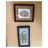 Königsschloss Neuschwanstein Castle Art Prints - Framed Pair