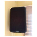 Two Boston Wall-Mount Speakers - Black Satellite Home Theater Speakers - tools needed to remove from wall