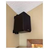 Two Boston Wall-Mount Speakers - Black Satellite Home Theater Speakers - tools needed to remove from wall