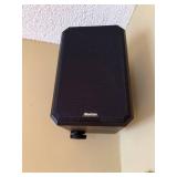 Two Boston Wall-Mount Speakers - Black Satellite Home Theater Speakers - tools needed to remove from wall