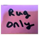 Area Rug Only