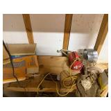 Workshop Tools & Hardware - Wooden Toolbox & Pegboard Accessories