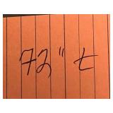 Mid-Century Modern Floor Lamp - Black Stem with Turquoise Glass Ring Accents & Bowl Shade