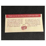 Longaberger Basket - Handmade in Dresden, Ohio USA - Pair of Vintage Woven Baskets