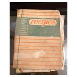 Vintage Recipe Book Collection - Inc Memories Are Made Of Family Favorites Blue