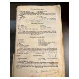 Vintage Recipe Book Collection - Inc Memories Are Made Of Family Favorites Blue