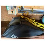 Garage Workshop Tools - Rope, Exercise Ball, Drawer Cabinet & Hardware