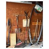 Garden Tools Bundle - Rakes, Shovels, Hoe & 20 ft Heavy-Duty Hose