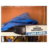 Four-Shelf Metal Garage Shelving Unit - Automotive Fluids, Tools & Supplies - content quantities unverified