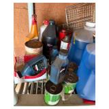 Four-Shelf Metal Garage Shelving Unit - Automotive Fluids, Tools & Supplies - content quantities unverified