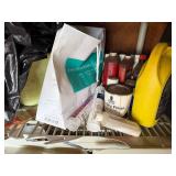 Four-Shelf Metal Garage Shelving Unit - Automotive Fluids, Tools & Supplies - content quantities unverified