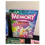 Disney Matching Game & Memory Card Game with Barbie & My Little Pony Books
