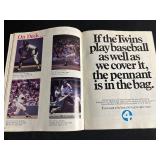 Guinness Sports Record Book - 1981 Minnesota Twins Program - The Way Things Work Book
