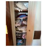 Linen Closet Contents Inc Assorted Household Linens - Sheets, Pillowcases, Towels & Blankets