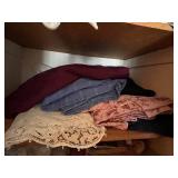 Linen Closet Contents Inc Assorted Household Linens - Sheets, Pillowcases, Towels & Blankets