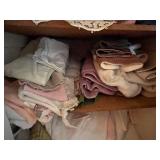 Linen Closet Contents Inc Assorted Household Linens - Sheets, Pillowcases, Towels & Blankets
