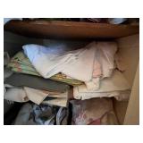 Linen Closet Contents Inc Assorted Household Linens - Sheets, Pillowcases, Towels & Blankets
