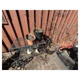 Assorted Garden Pots & Planters - Terracotta, Plastic & Metal Stands