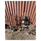 Assorted Garden Pots & Planters - Terracotta, Plastic & Metal Stands