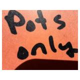 Assorted Garden Pots & Planters - Terracotta, Plastic & Metal Stands