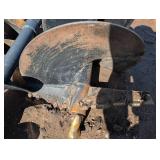Bobcat Auger Attachment with 12", 18", And 24" Auger Attachments.