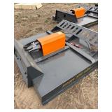 Unused 2026 Skid Steer Brush Cutter Attachment