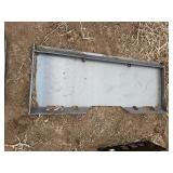 WOLVERINE ECOTRIC 3/8" Thick Quick Tach Cut Out Mount Plate