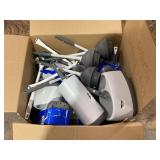 BOX OF Toilet Brush & Plungers