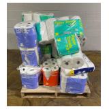 PALLET OF Opened Toilet Paper