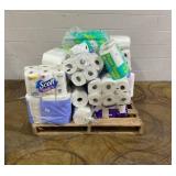 PALLET OF Opened Toilet Paper